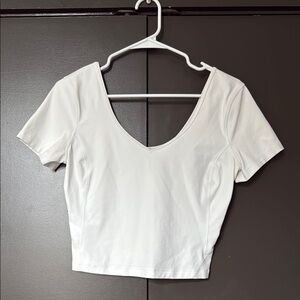 lululemon Align T Shirt White size 8